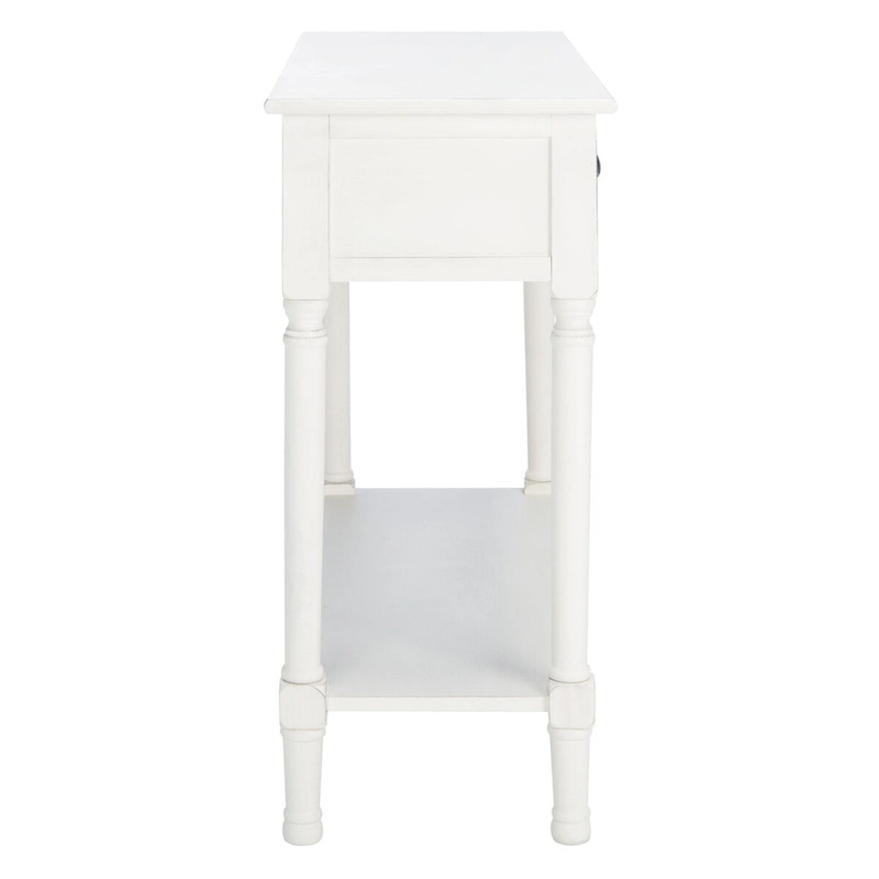 SAFAVIEH Tinnie 2-Drawer Console Table - 36 W x 13 L x 29.5 H - 36Wx13Dx30H