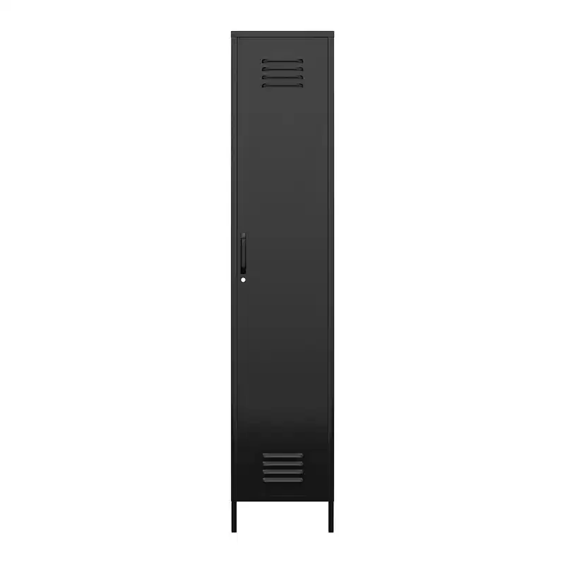 RealRooms Shadwick Single Metal Locker Storage Cabinet