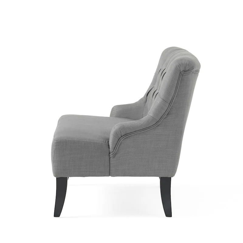 Nicole Polyester Blend Fabric Settee by Christopher Knight Home - 29.25L x 43.75W x 30.50H