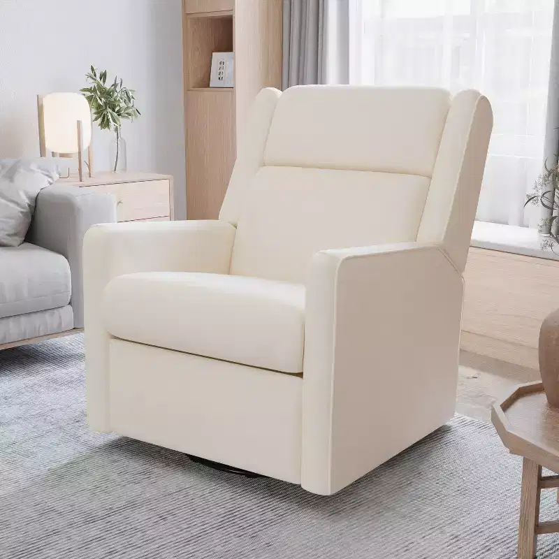 3-in-1 Traditional Manual Recliner Rocker Swivel Glider Chair