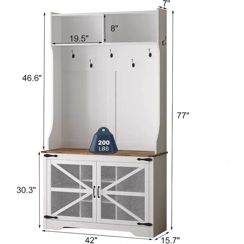 Corner Bookshelf, 6 Tier Industrial L-Shaped Bookcase with Wooden Shelves - Large Storage for Living Room Office