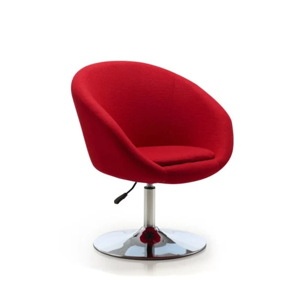Carson Carrington Folde Barrel Adjustable Swivel Leisure Chair