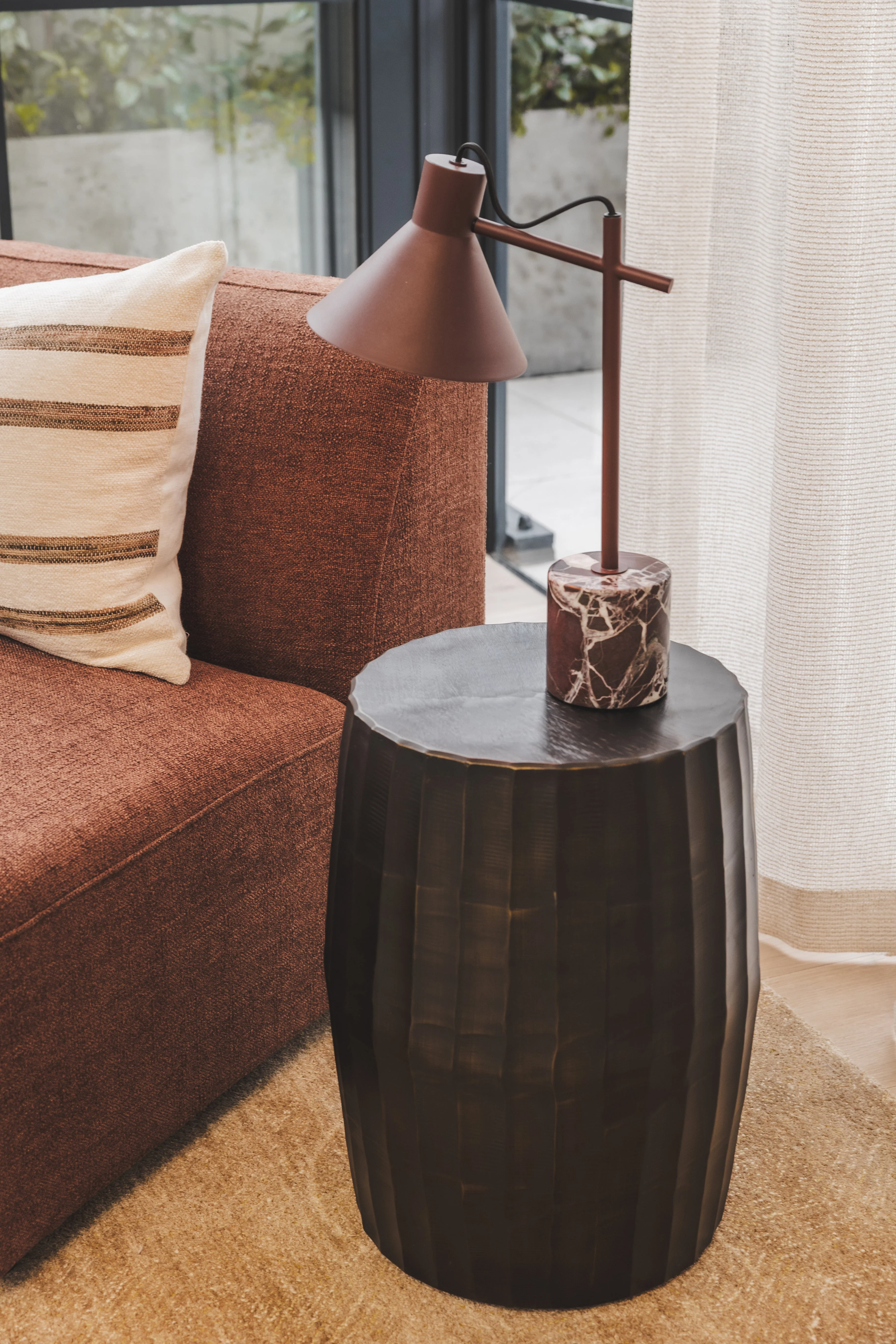 Aluminium Side Table for Patio