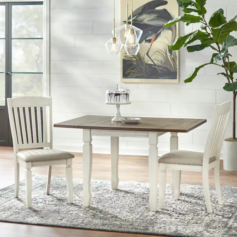 Simple Living Maryland Drop Leaf 3-piece Dining Set