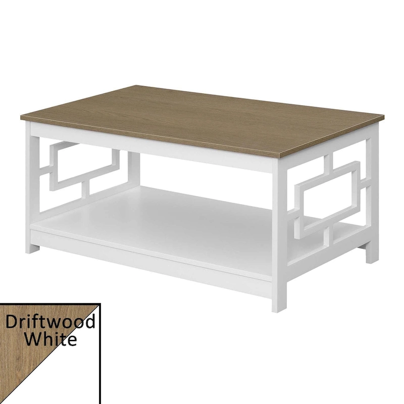 Convenience Concepts Town Square Coffee Table with Shelf