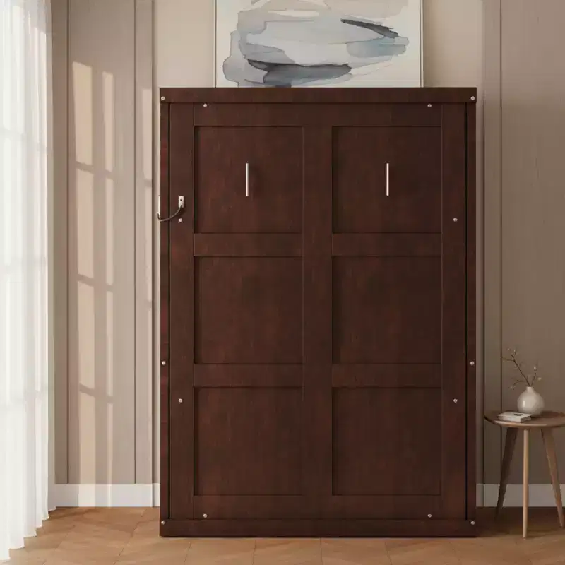 Murphy Bed with Foldable Cabinet