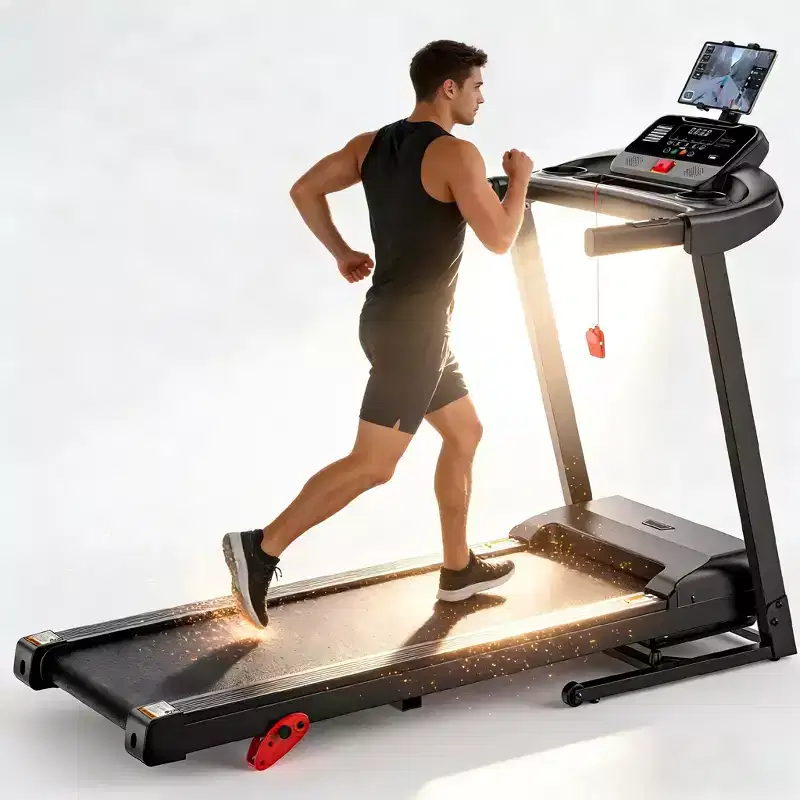 Treadmills Clearance with Incline,Portable Treadmills for Home Small, Incline Walking Pad Treadmill with Handle Bar, Walking Pad Foldable