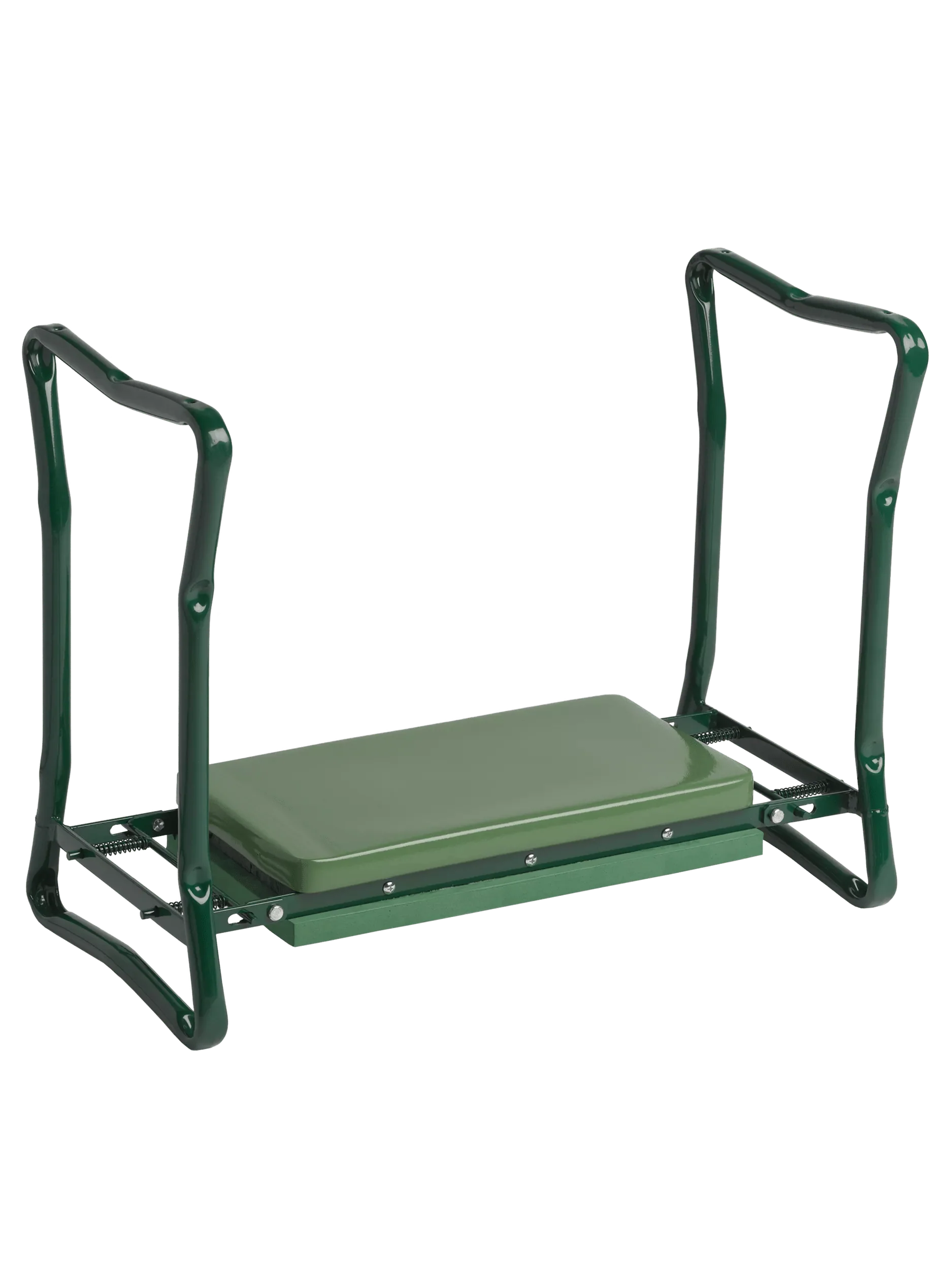Deep Seat Garden Kneeler with Padded Cushion and Foldable Steel Frame