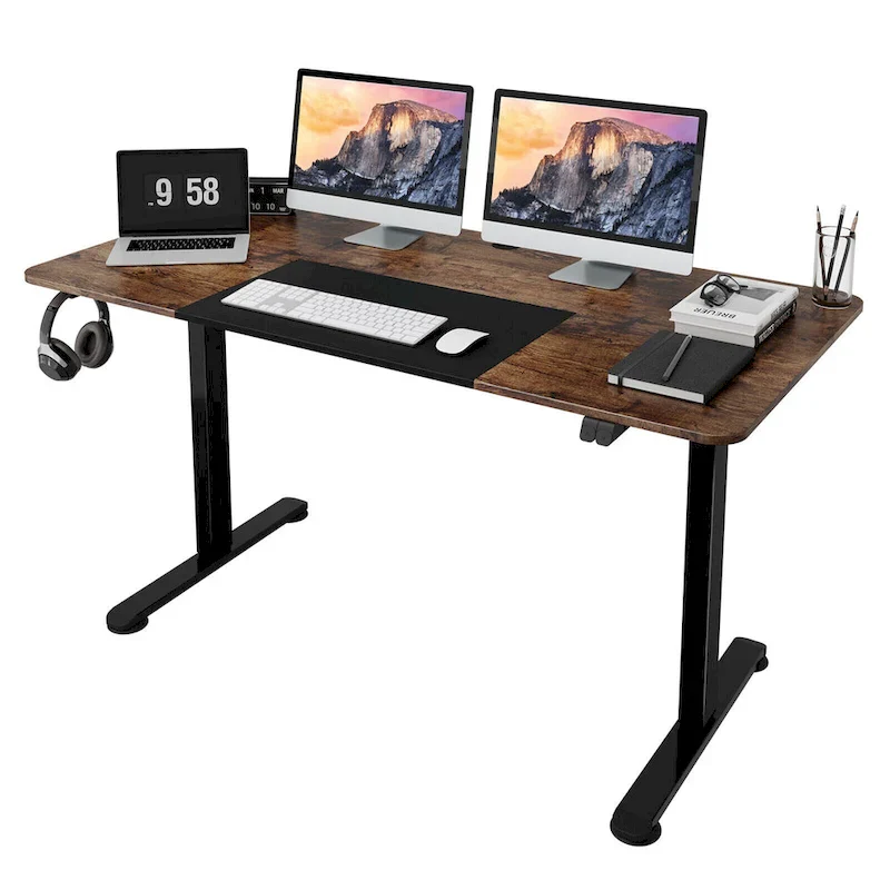 55-Inch Motorized Height-Adjustable Standing Desk
