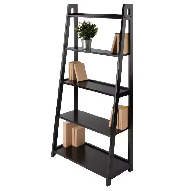 58 Adam A Frame Shelf - Black - Winsome