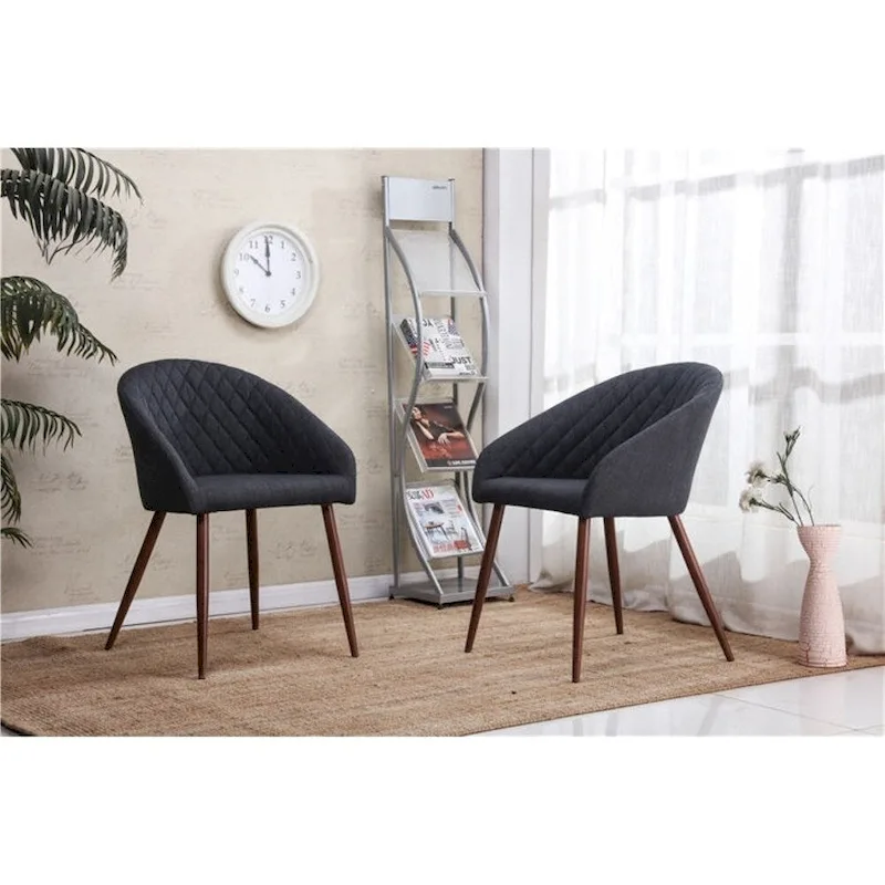 2-piece Upholstered Dining Chairs Set