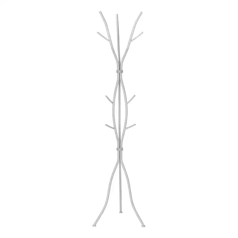 74 Metal Tree Branch Coat Rack 11 Hooks Freestanding Hall Tree