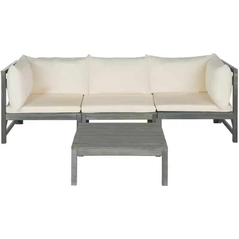 Lynwood Sectional Patio Sofa Set - Indoor/Outdoor - PAT6713 - Safavieh