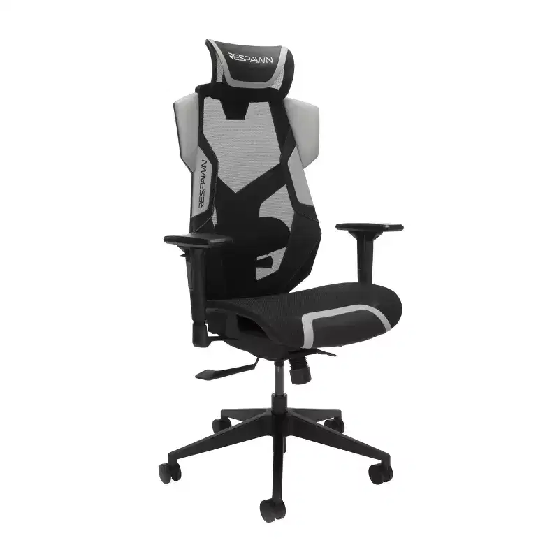 RESPAWN Flexx Mesh Gaming Chair With Lumbar Support and Adjustable Headrest