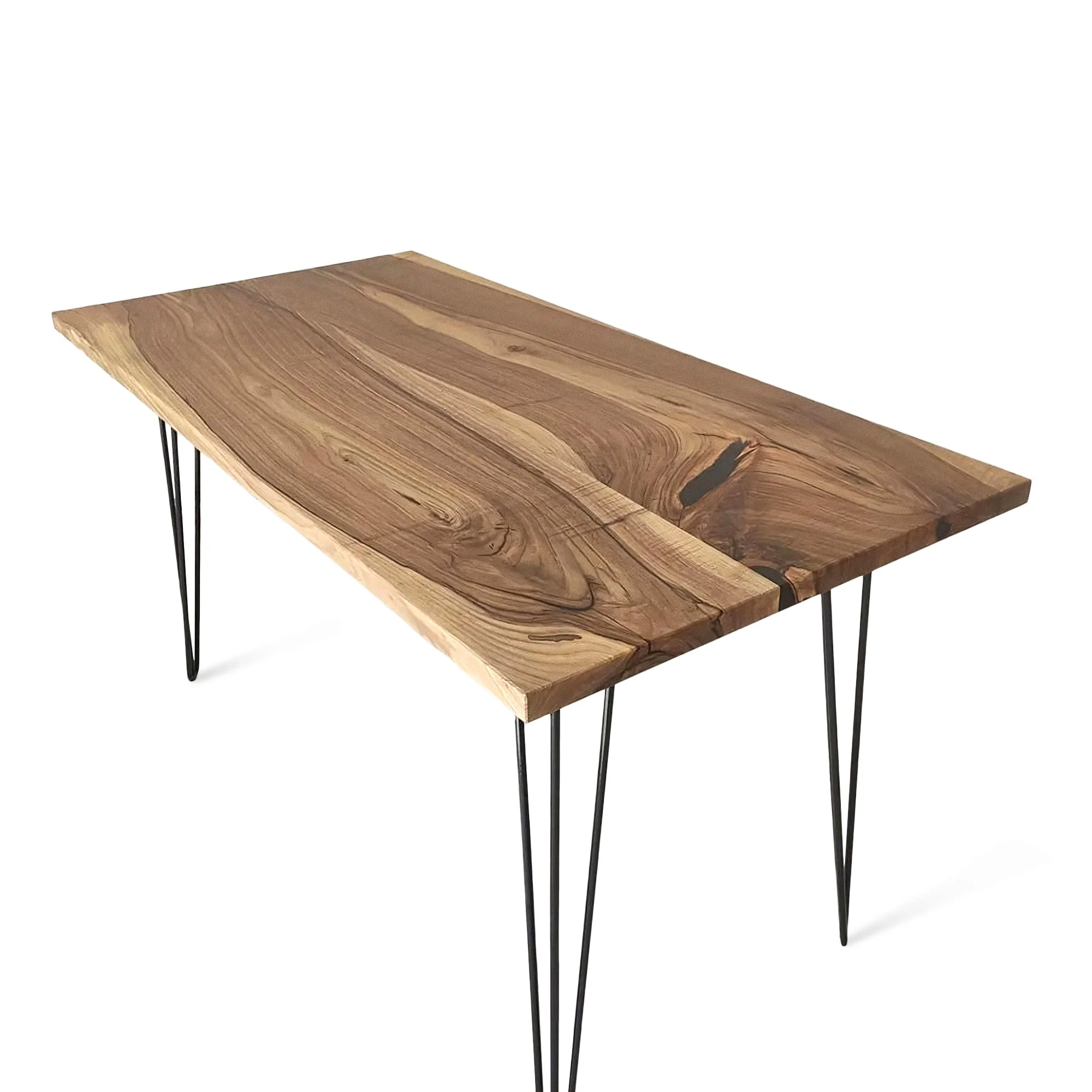 Solid Walnut Dining Table - Crafted from solid wood - our walnut dining room table is a stunning addition to any home - Its