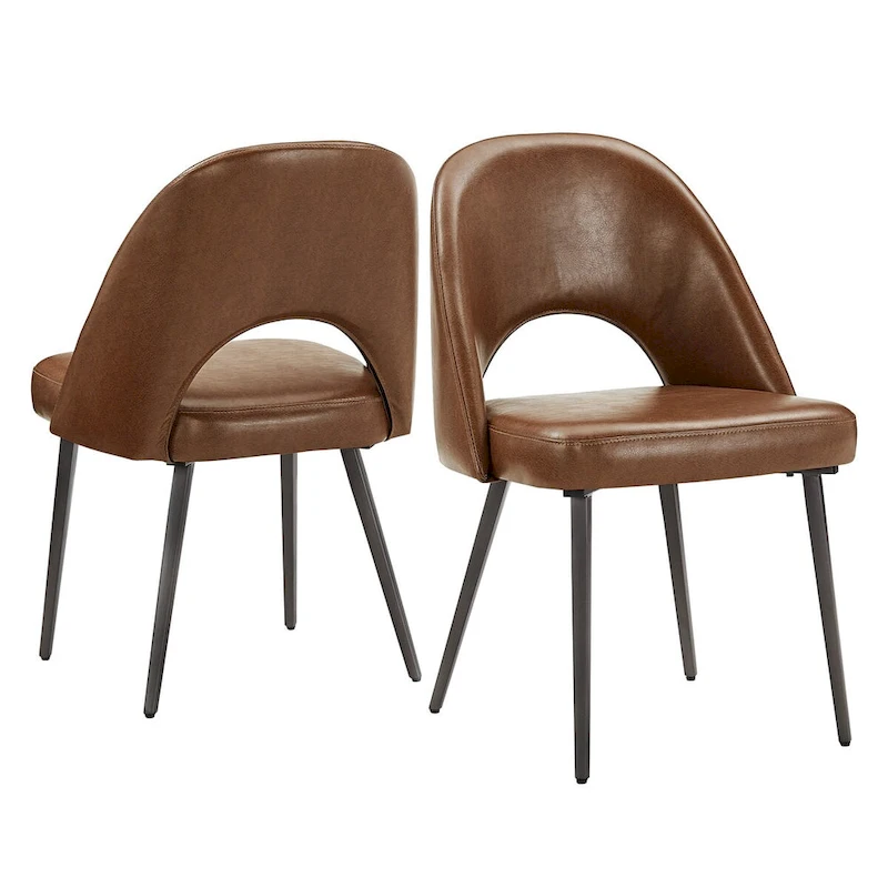 Presley Upholstered Dining Chairs (Set of 2) by iNSPIRE Q Modern