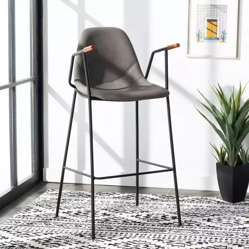 Tanner Mid Century Barstool - BST3001 - Safavieh