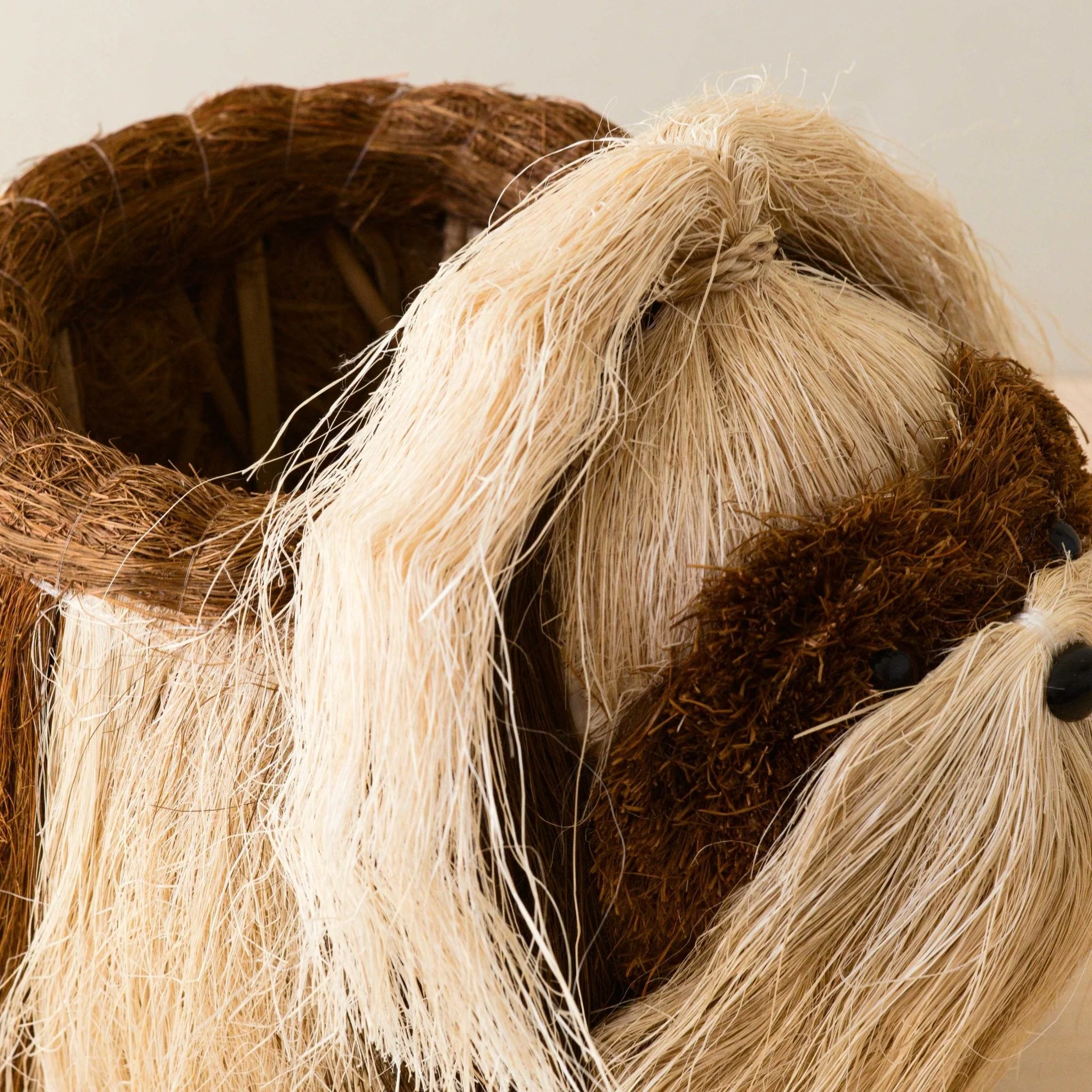 Shih Tzu Planter - Dog Plant Basket