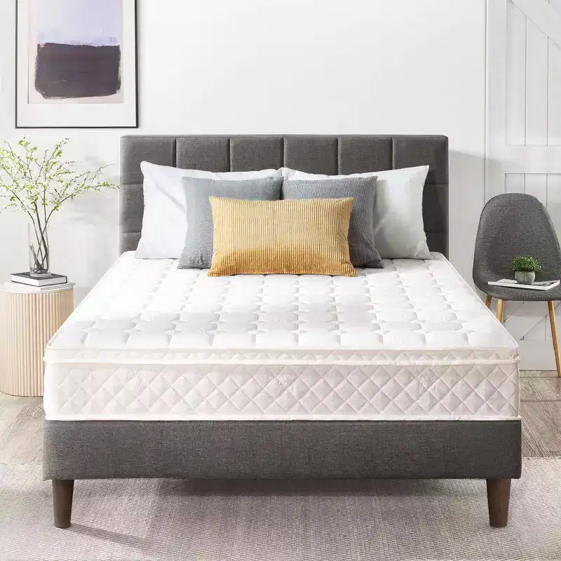 10-Inch Euro Top Pocket Spring Twin Mattress - Medium Firm