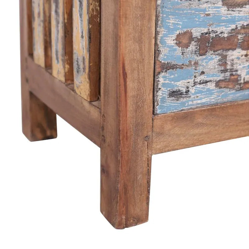 Bedside Cabinet Solid Wood Mahogany