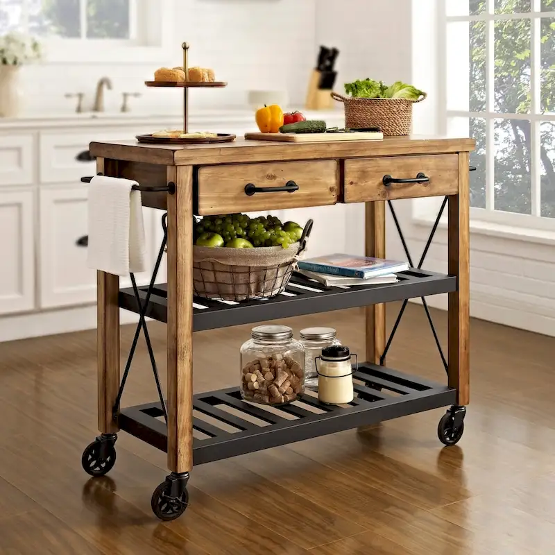 Kitchen Cart - 42W x 18D x 36.75H