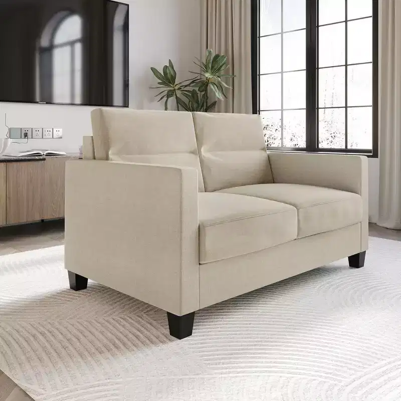 ChaletPosh Linen Love Seat