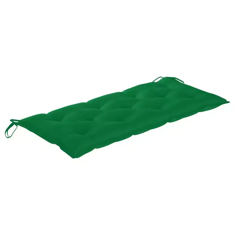 Garden Bench Bamboo Bamboo, Polyester Medium Garden Bench