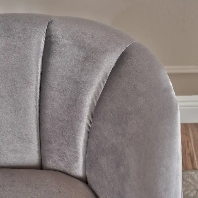 Amaia Modern Velvet Club Chair by Christopher Knight Home