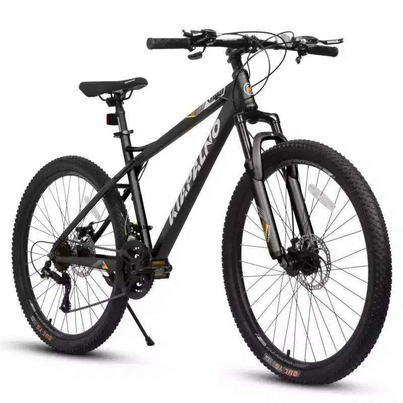 NAYSAYE 26 Inch Mountain Bike 21 Speed Adult Bicycle with High Carbon Steel Frame and Dual Mechanical Disc Brakes, 67*26.5*38