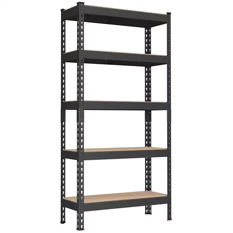 5-Tier Storage Shelves, Boltless Adjustable Shelving Unit, 1929 lb Capacity