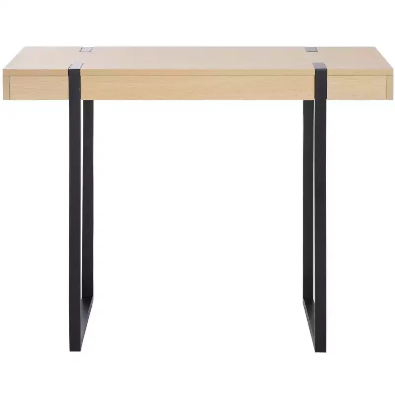 Klausner Console Table - CNS9302A - Sand/Black - Safavieh
