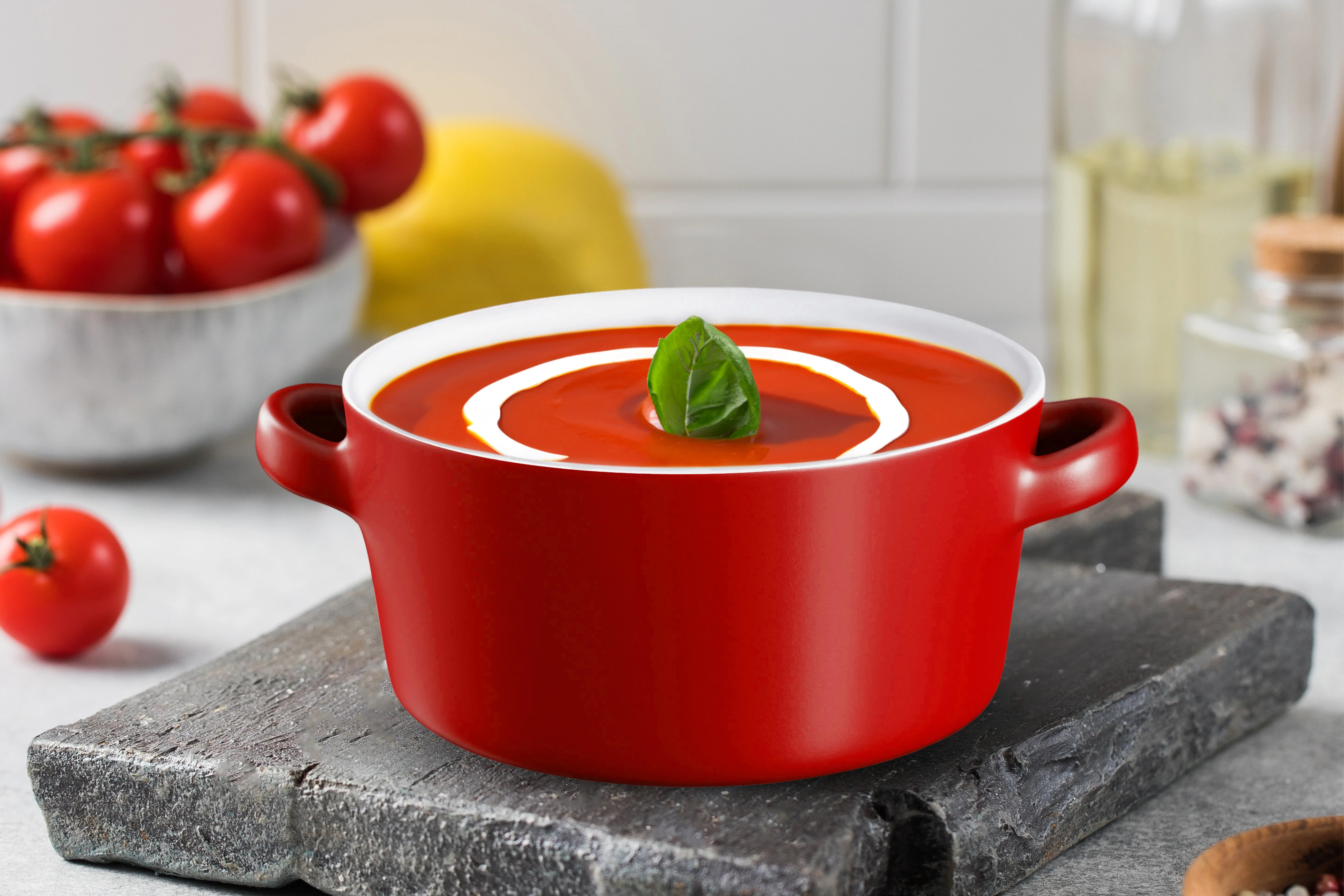 Stackable Soup Bowls, 23.6 oz, Set of 4
