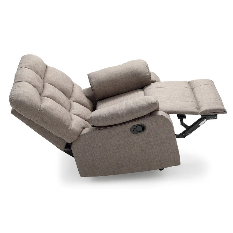 Cindy Fabric Upholstery Reclining Chair - 37L x 39W x 38H