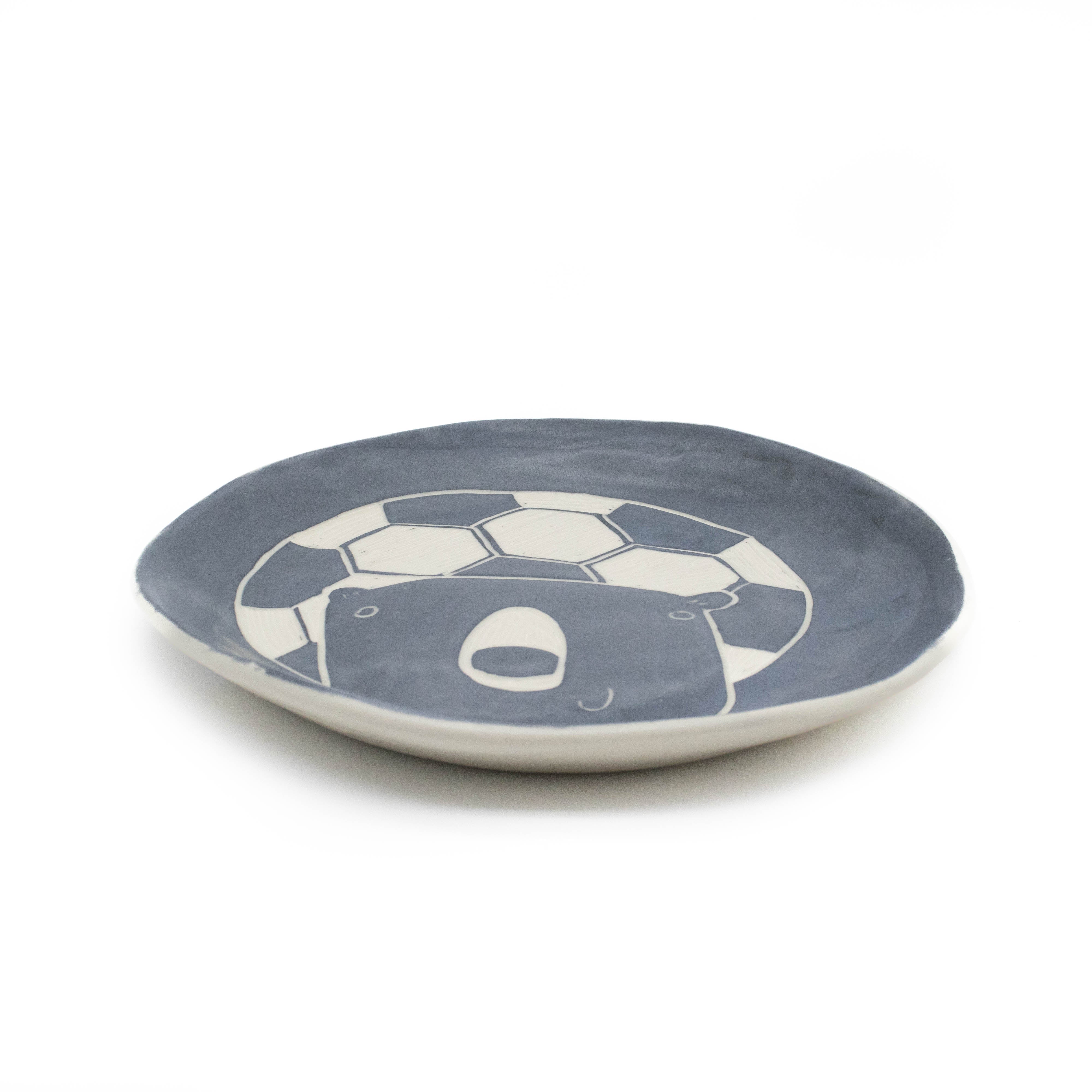 Soccer Bear Plate