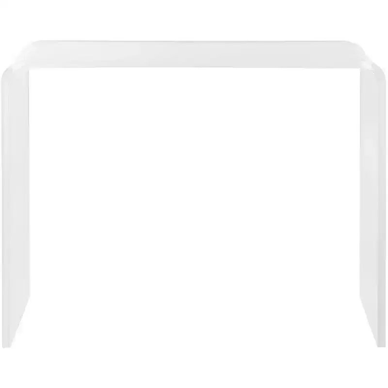 Atka Acrylic Console Table - FOX6016A - Clear - Safavieh Couture