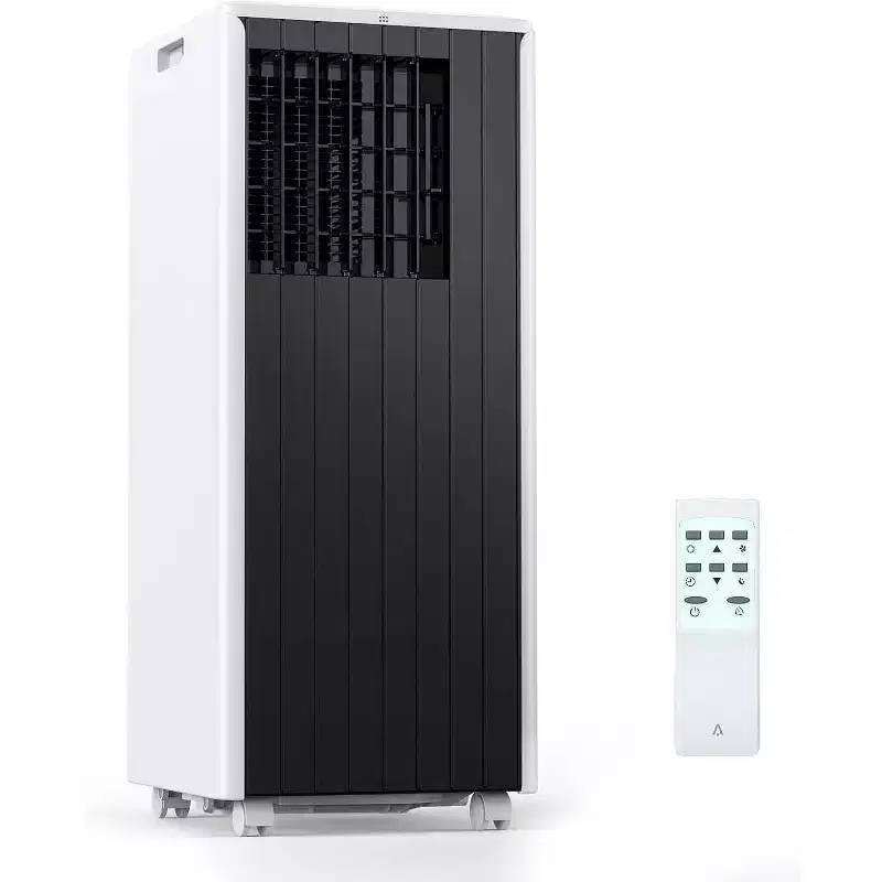 8,000BTUs Portable Air Conditioners Room Up to 350 Sq.Ft, 4-In-1 Portable Ac With Cool, Fan, Dehumidifier &Sleep Mode,Indoor Ac Unit w/Remote Control