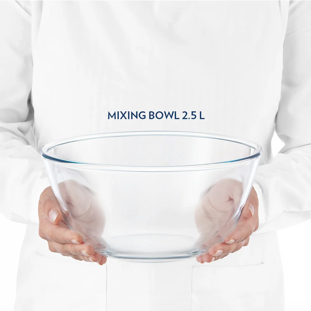 Mixing & Serving Glass Bowl 2.8L