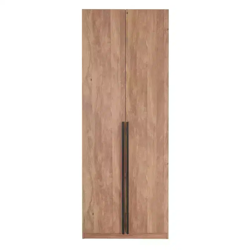 Manhattan Comfort Lee 2 Door and 4 Shelf Wardrobe Closet