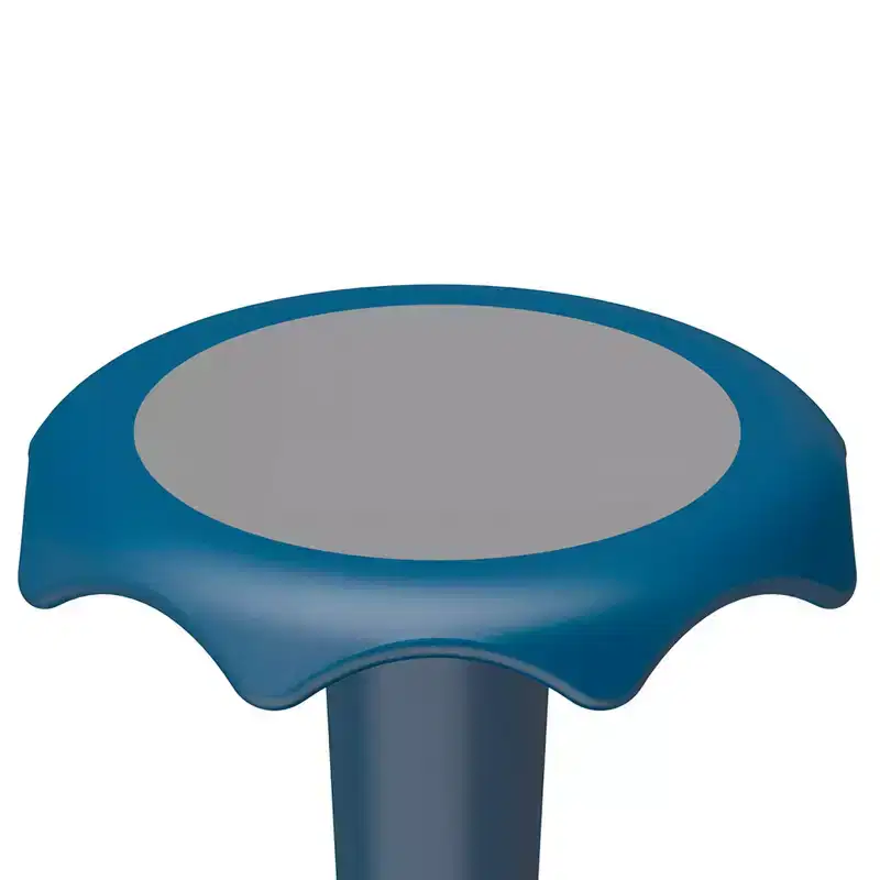 VS America Hokki Stool Flexible Ergonomic Seating- 18 Blue