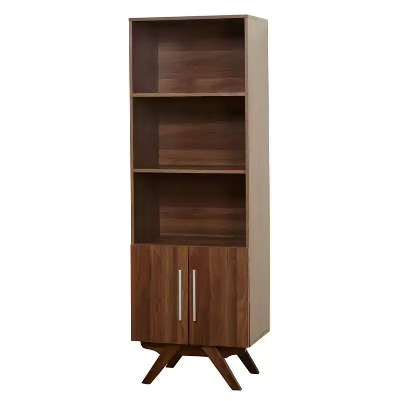 Buylateral 71" Ashfield Bookshelf Walnut