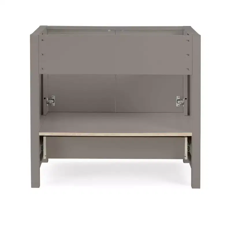 36" Williamsburg Vanity Cabinet Gray - Alaterre Furniture