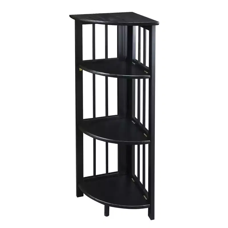 4 Shelf Corner Folding Bookcase