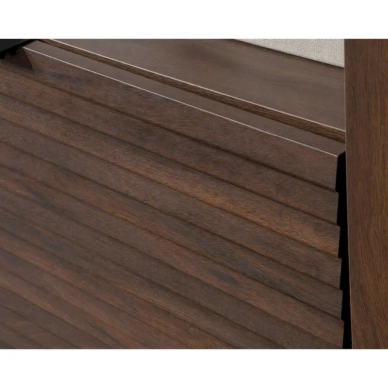 Small Credenza with File Drawer and Adjustable Shelf
