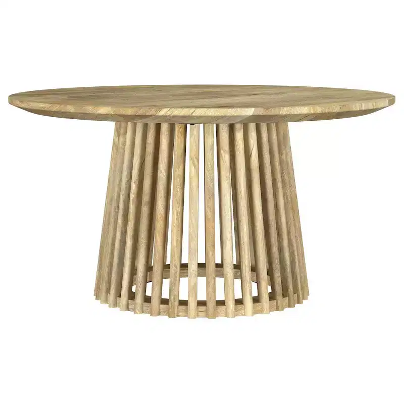 Coaster,Touhy Round Solid Wood Cocktail Coffee Table