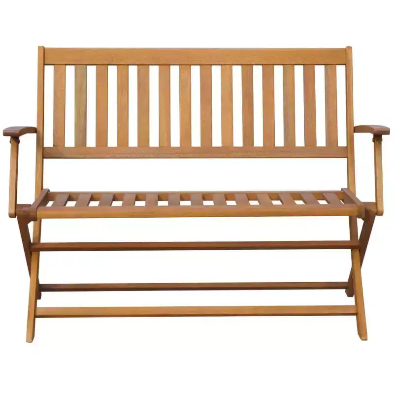 vidaXL Patio Bench 47.2 Solid Acacia Wood