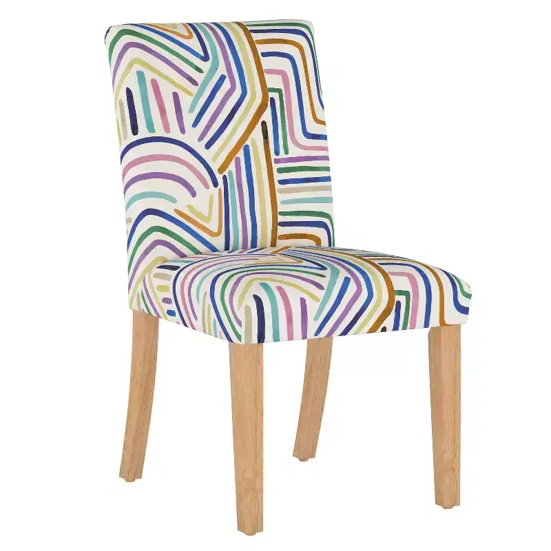 Skyline Furniture Hendrix Dining Chair in Playful Patterns