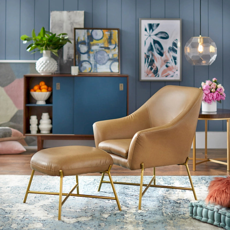 Chair with Ottoman