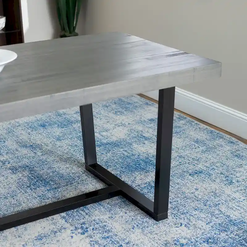 Middlebrook Solid Wood 72-inch Distressed Dining Table