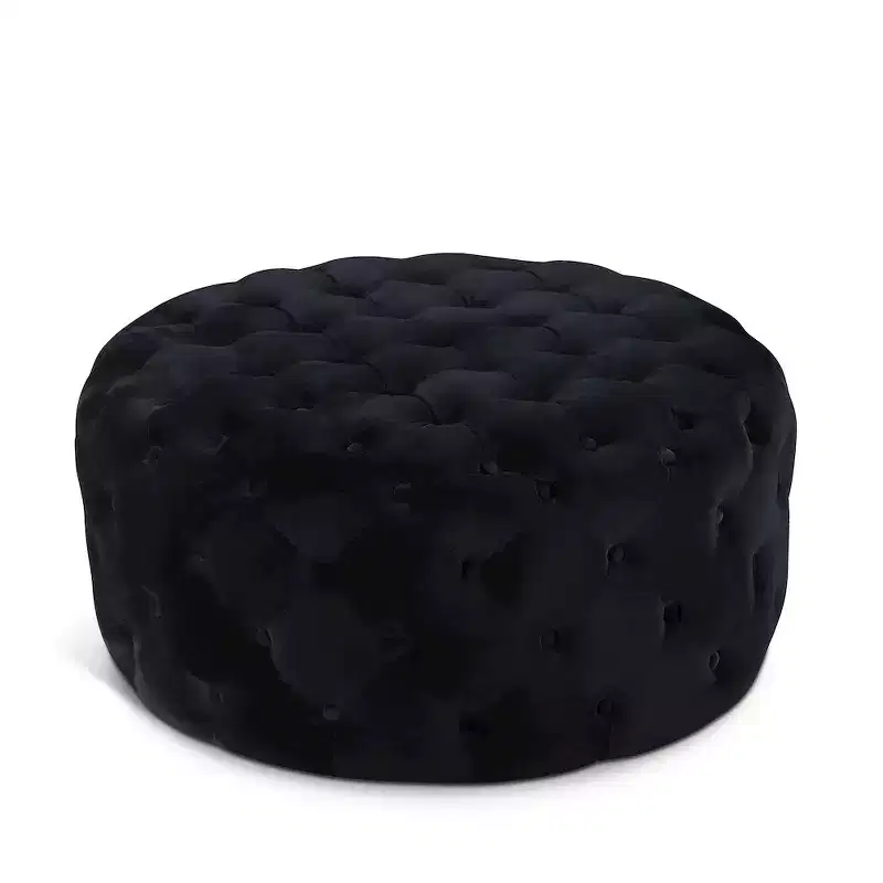 Velvet Tufted Ottoman/Bench
