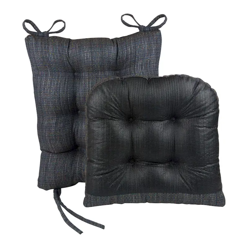 Denim Universal Rocker Chair Cushion Set